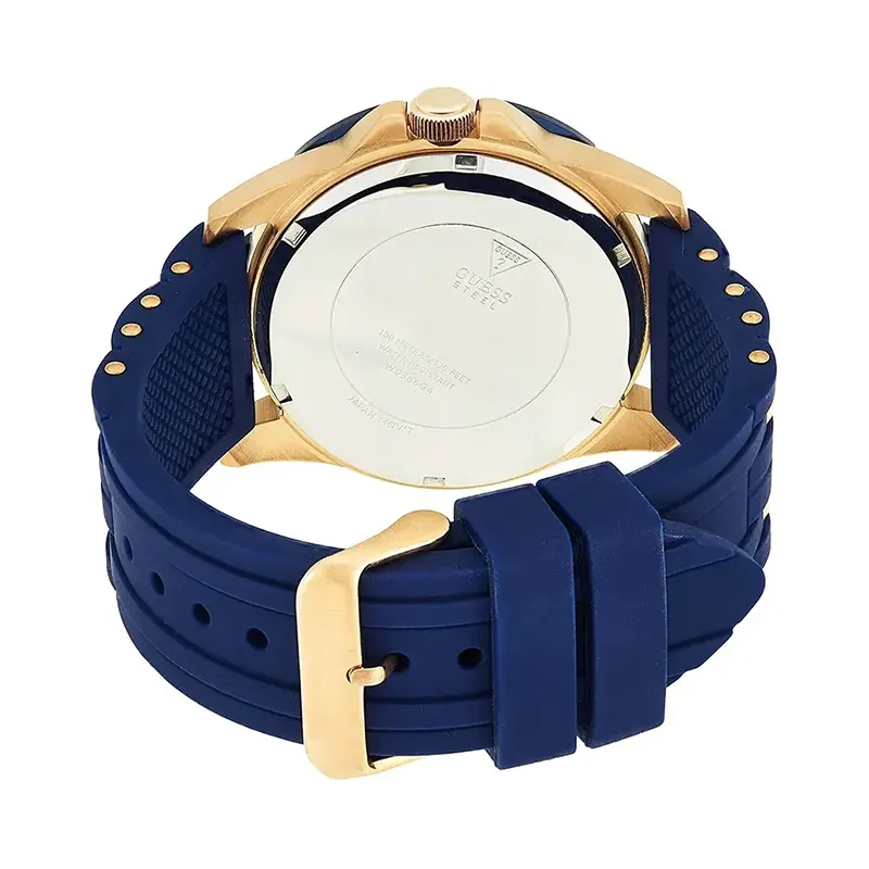 Guess Oasis Multifunction Quartz Blue Dial Men’s Watch- W0366G6